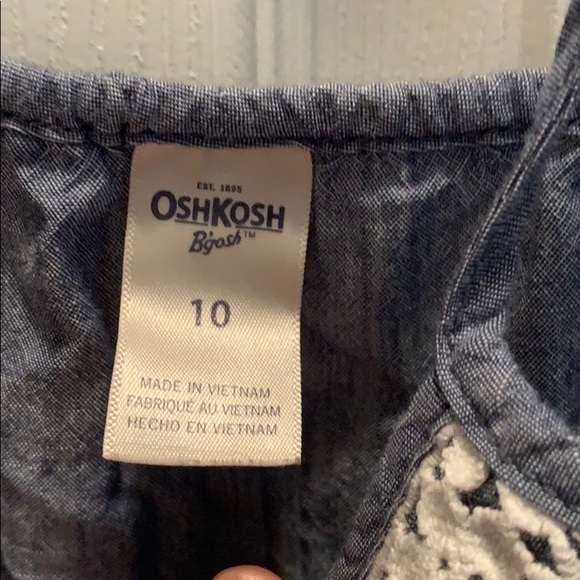 Girls denim romper - Picture 4 of 4